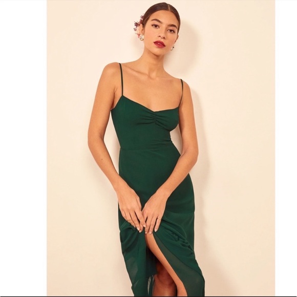 Reformation Emersyn ruffle hem maxi dress - Picture 6 of 9